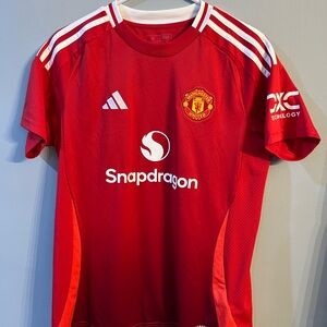 Adidas Red Manchester United Jersey